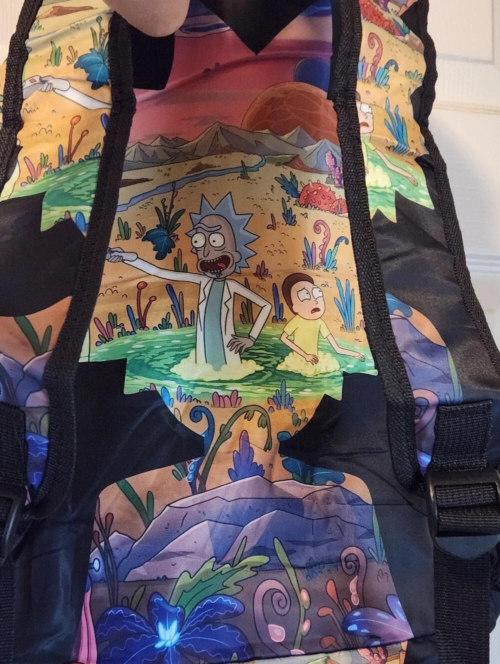 RICK AND MORTY 3pc BACKPACK SET